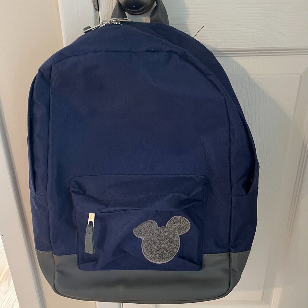 Disney Navy and Gray Backpack